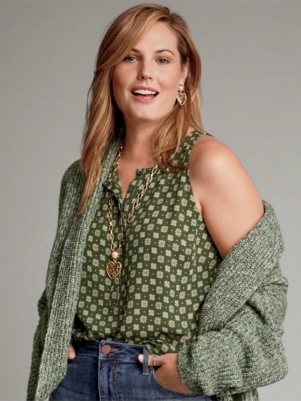 NWOT CAbi | Snap Top Camisole | Style #3985 | Size Large